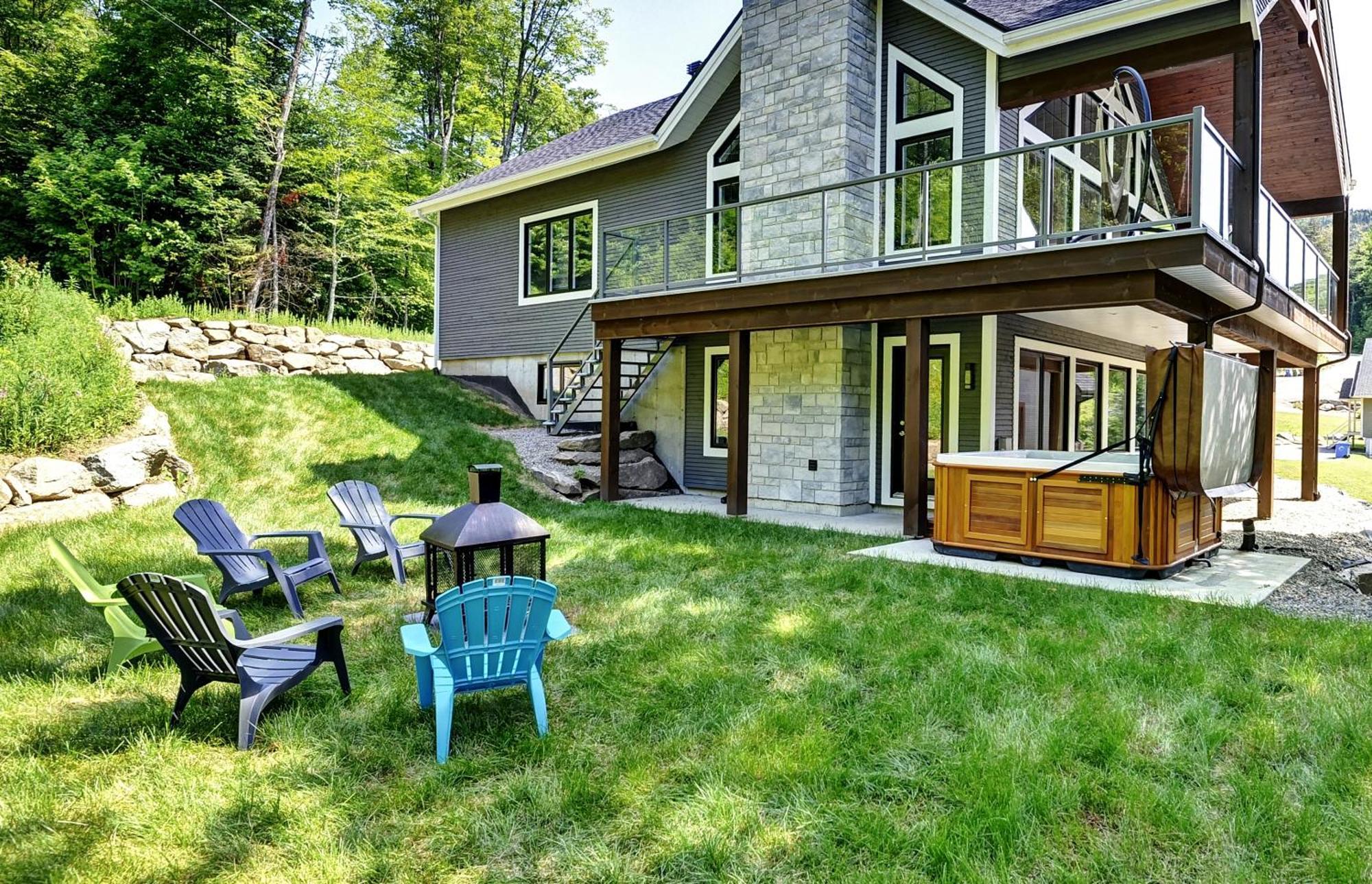 Chalet 06 Chemin Blanc By Les Chalets Alpins Stoneham Exteriör bild