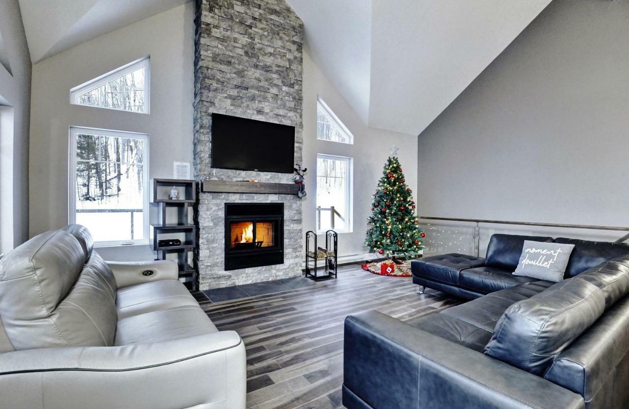 Chalet 06 Chemin Blanc By Les Chalets Alpins Stoneham Exteriör bild