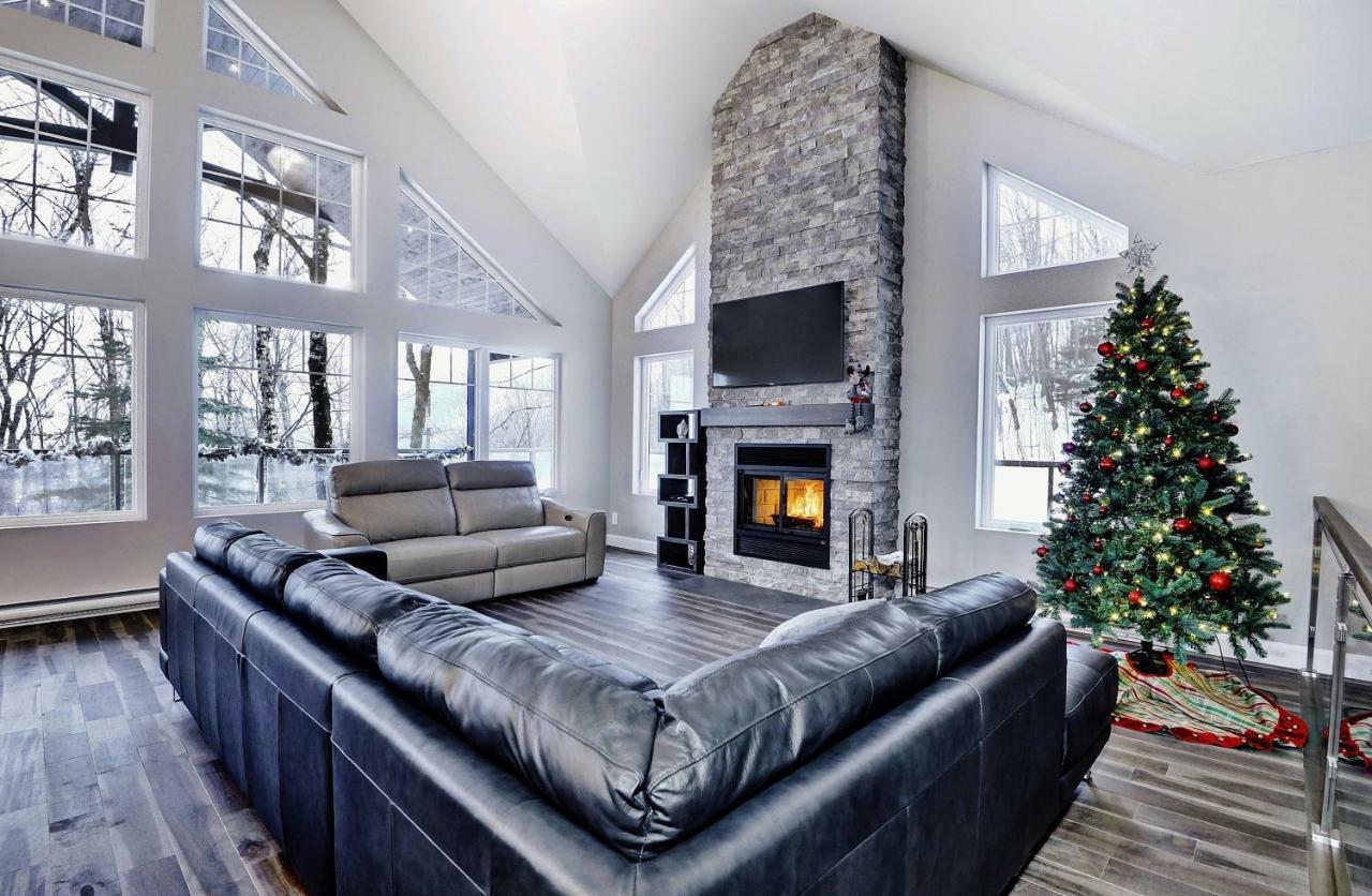 Chalet 06 Chemin Blanc By Les Chalets Alpins Stoneham Exteriör bild