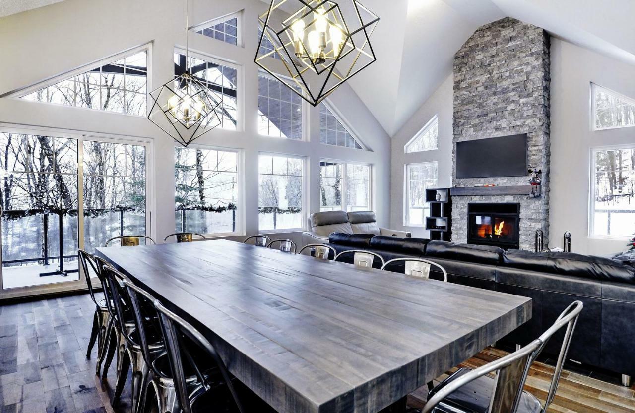 Chalet 06 Chemin Blanc By Les Chalets Alpins Stoneham Exteriör bild
