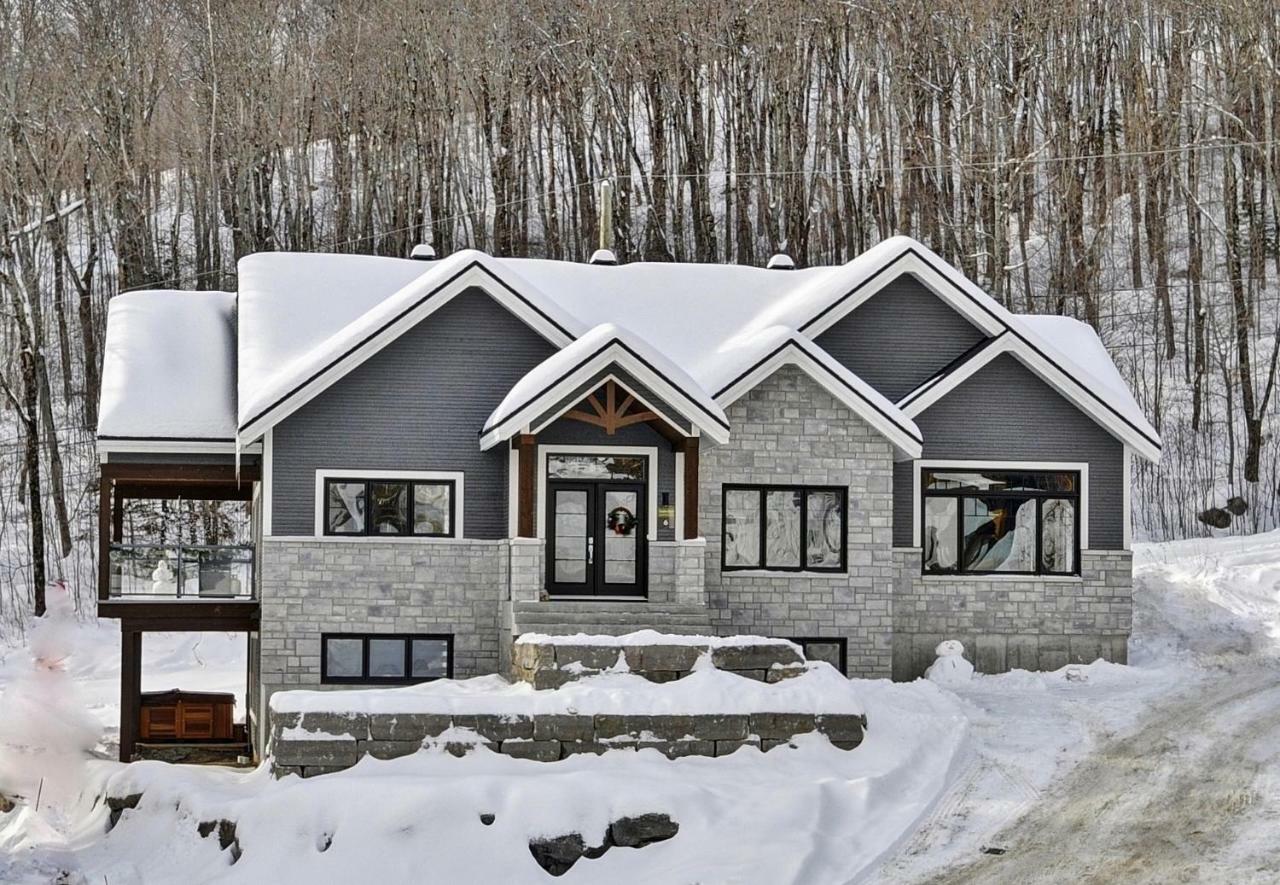 Chalet 06 Chemin Blanc By Les Chalets Alpins Stoneham Exteriör bild