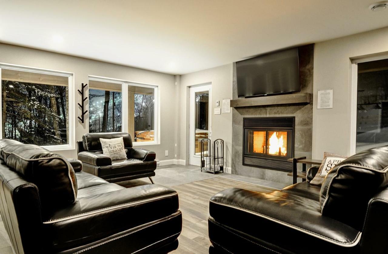 Chalet 06 Chemin Blanc By Les Chalets Alpins Stoneham Exteriör bild