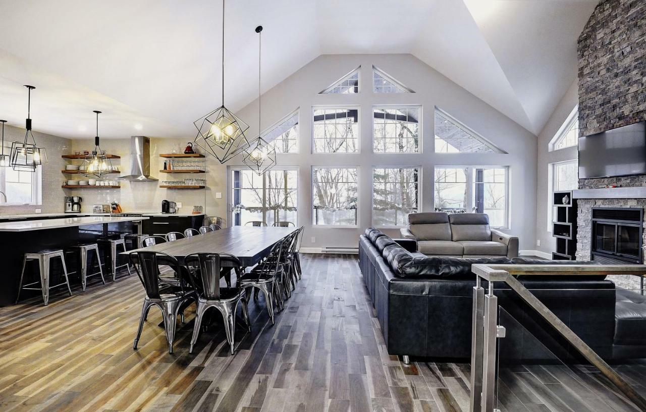 Chalet 06 Chemin Blanc By Les Chalets Alpins Stoneham Exteriör bild